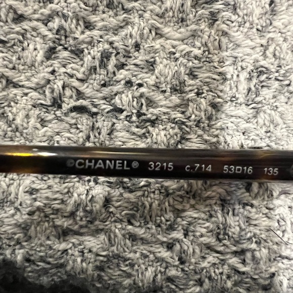 Rare Authentic Chanel 3215 c.714 Tortoise Gold 53mm Glasses Frames Italy RX-able - Picture 5 of 8